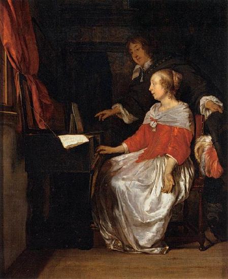 Gabriel Metsu Virginal Player